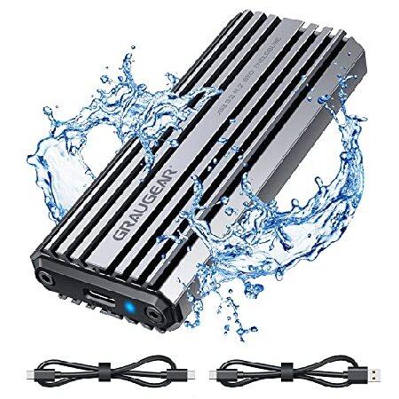 並行輸入 GRAUGEAR | M.2 NVMe SSD用アルミニウムハウジング | USB 3.2...