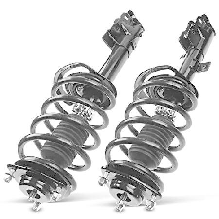 並行輸入 A-Premium フロントペア (2) ストラット＆コイルスプリングアセンブリ ジープパ...