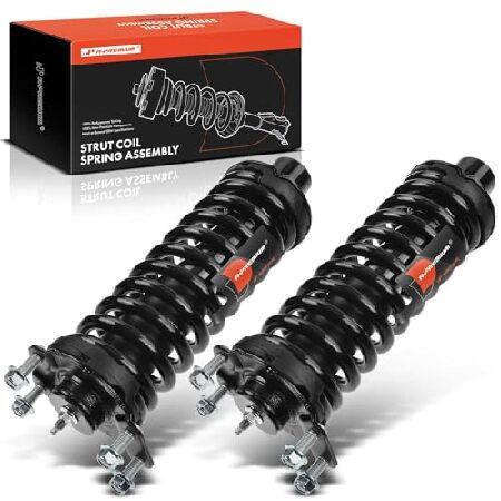 並行輸入 A-Premium フロントペア (2) 完全なストラット＆コイルスプリングアセンブリ J...