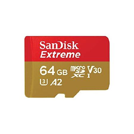 並行輸入 SanDisk 64GB Extreme microSDXC UHS-I Memory C...