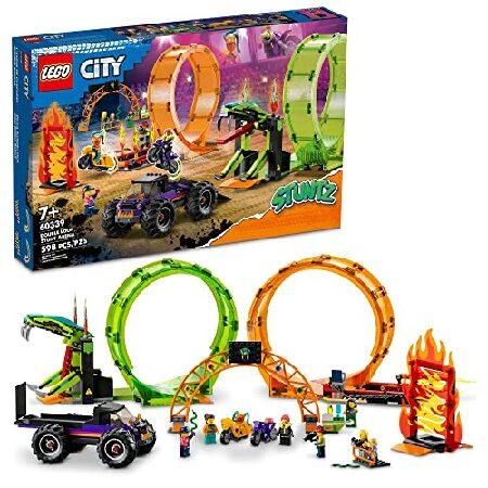 【並行輸入】LEGO City Stuntz Double Loop Stunt Arena 603...