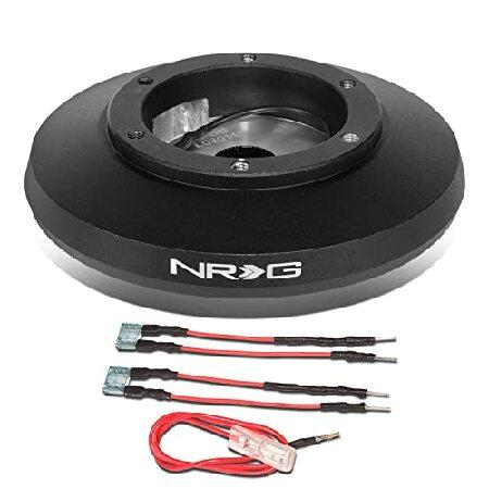 並行輸入 NRG Innovations SRK-F56H アルミニウムステアリングホイールショート...