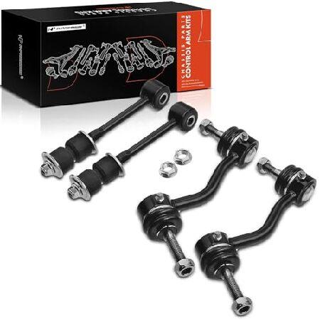 並行輸入 A-Premium 4個 フロントリアスウェイバーリンクスタビライザーリンクキット フォー...