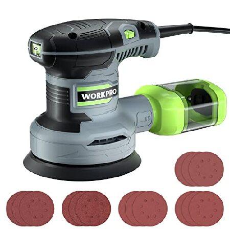 並行輸入 WORKPRO Random Orbit Sander, 2.5 Amp 5-Inch O...