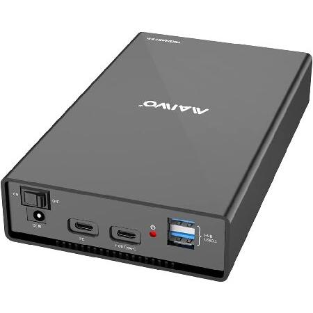 並行輸入 MAIWO 外付けハードドライブエンクロージャー (6Gbps) ハブエクスパンダー付き ...