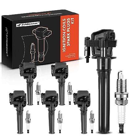 並行輸入 A-Premium イグニッションコイルパックとイリジウムスパークプラグ 6個セット Do...