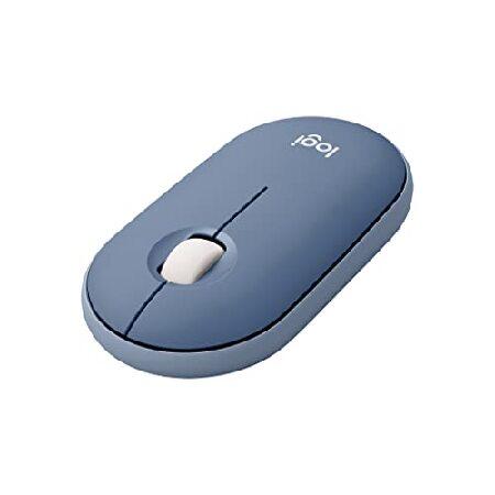 並行輸入 Pebble Wireless Mouse with Bluetooth or 2.4 G...