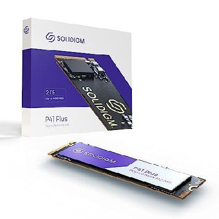 並行輸入 Solidigm(TM) P41 Plusシリーズ 2TB PCIe GEN 4 NVMe...