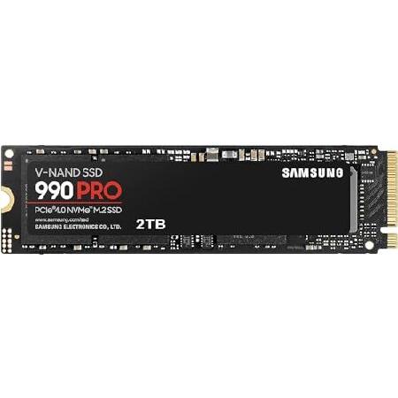 並行輸入 Samsung 990 PRO M.2 NVMe SSD (MZ-V9P2T0BW), 2...