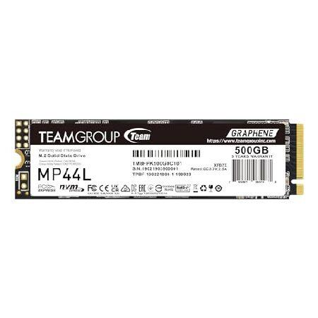 並行輸入 TEAMGROUP MP44L 500GB SLC キャッシュ NVMe 1.4 PCIe...