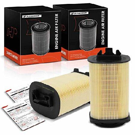 並行輸入 A-Premium エンジンエアフィルター 2個 Infinit Q50 2016-201...