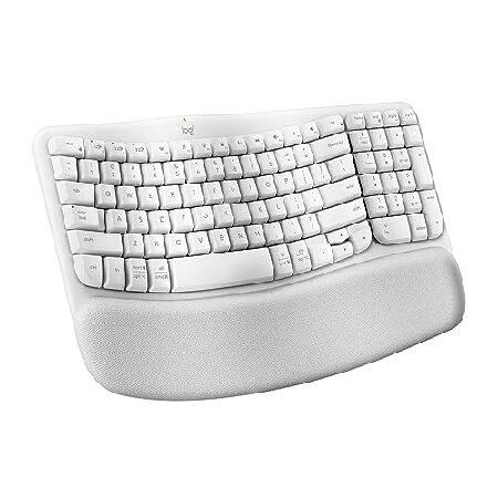 並行輸入 Logitech Wave Keys Wireless Ergonomic Keyboar...