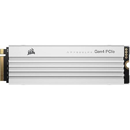並行輸入 CORSAIR MP600 PRO LPX White PCIe Gen4 x4 NVMe...