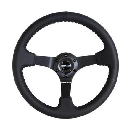 並行輸入 NRG Innovations NRG-RST-036MB-R 強化ステアリングホイール ...