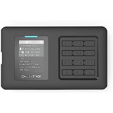 並行輸入 iodd ST400(512GB SSD)2.5インチエンクロージャ/USB-C/ブータブ...