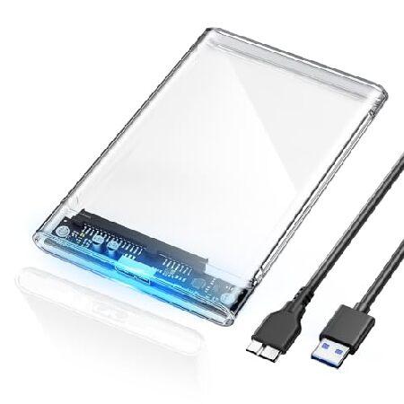 並行輸入 POSUGEAR 2.5インチハードドライブエンクロージャ、USB 3.0 - SATA ...