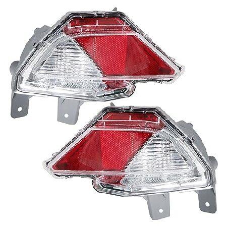 並行輸入 GXYWADY Rear Bumper Reflector Light Stop Lamp...