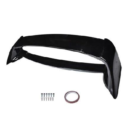 並行輸入 GXYWADY Glossy Black Trunk Spoiler Painted Tr...