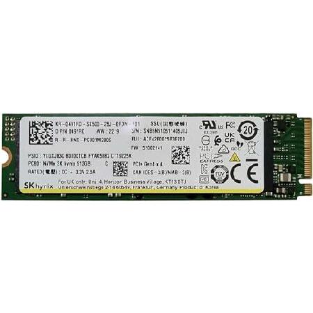 並行輸入 SK hynix (エスケイハイニックス) 512GB Gaming Gen4 M.2 2...