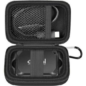 並行輸入 Crucial X10/ X9 Pro 4TB/ 2TB/ 1TB ポータブルSSD対応 外付けソリッドステートドライブ ハードストレージホルダーバッグ USB-Cケーブル対応 (ボックス
