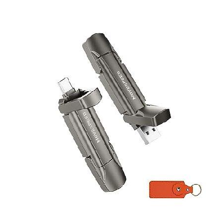 並行輸入 MOVE SPEED 2TB Flash Drive, External SSD with...