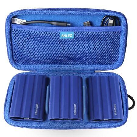 並行輸入 Anleo ハードトラベルケース Samsung T7 Shield 2TB / 1TB ...