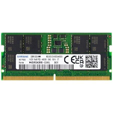 並行輸入 Samsung 16GB DDR5 4800MHz PC5-38400 CL40 SODI...