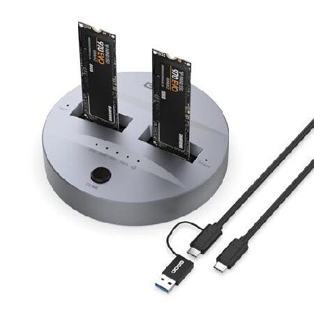 並行輸入 GODO NVMe/SATA M.2 デュプリケーター デュアルベイ オフライン クローン...