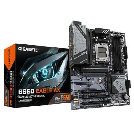 並行輸入 Gigabyte B650 EAGLE AX AMD AM5 ソケットマザーボード、ATX...