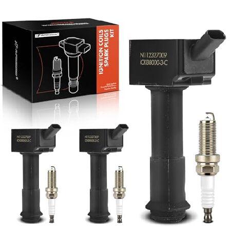 並行輸入 A-Premium Set of 3 Ignition Coil Pack and Iri...