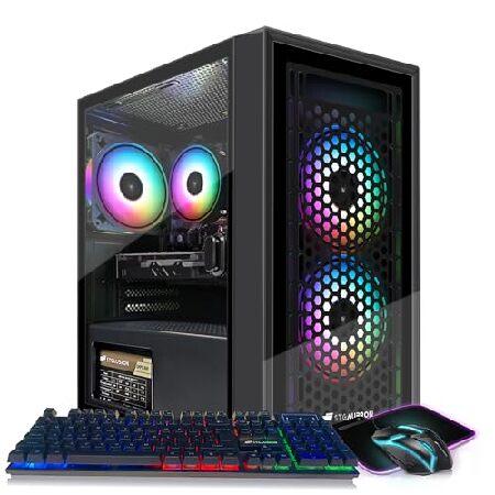 並行輸入 STGAubron Gaming PC Computer Desktop, Radeon ...