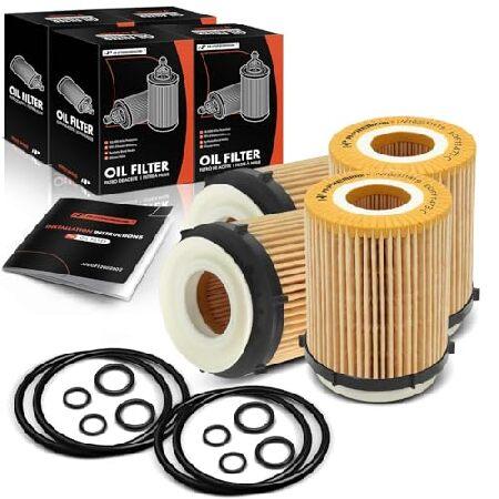 並行輸入 A-Premium 4-PC 10K Miles Protection Oil Filte...