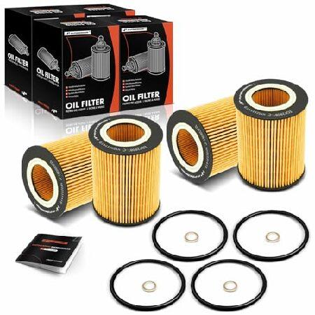 並行輸入 A-Premium 4-PC 10K Miles Protection Oil Filte...