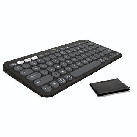 並行輸入 Logitech Keyboard Pebble Keys 2 K380s, Multi-...