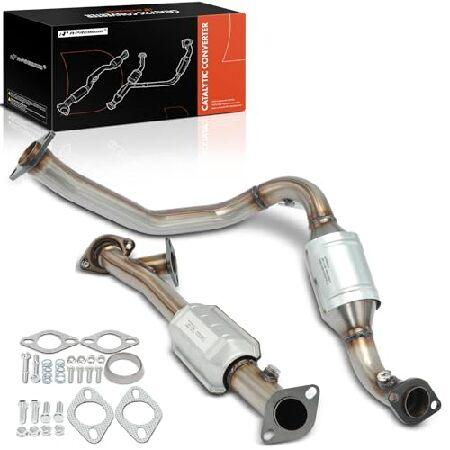 並行輸入 A-Premium Rear 2-PC Catalytic Converter with ...