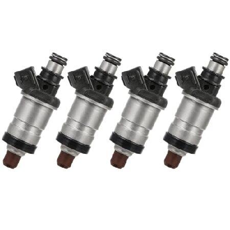 並行輸入 4Pcs SCITOO Fuel Injectors Compatible with 19...