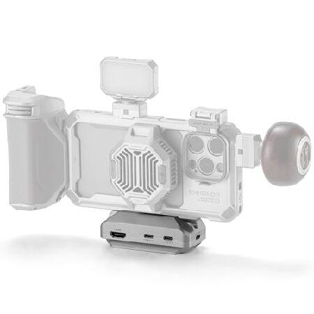 並行輸入 Tilta Khronos クイックリリース USB-C ハブ (チタンホワイト) - H...