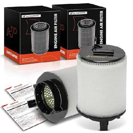 並行輸入 A-Premium 2-PC エンジンエアフィルター Audi R8 2008 2009 ...