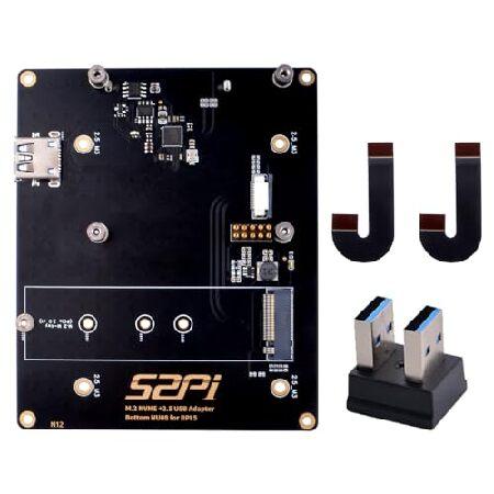 並行輸入 GeeekPi NU08 PCIe M.2 M-Key NVMe SSD PCIe 周辺機...