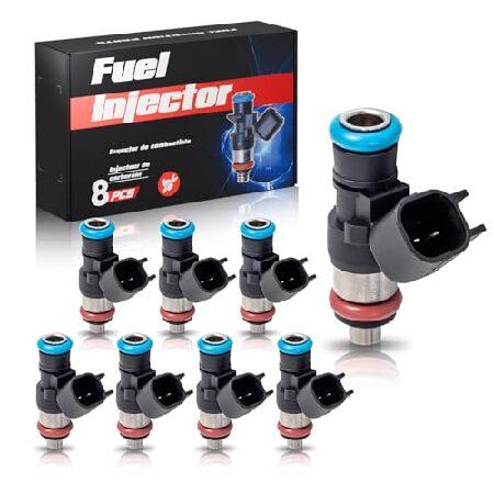 並行輸入 ENA 4 Holes Fuel Injectors Set of 8 Compatibl...
