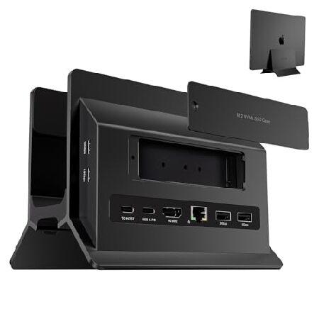 並行輸入 PULWTOP 縦型 USB C ドッキングステーション MacBook Pro/Air用...