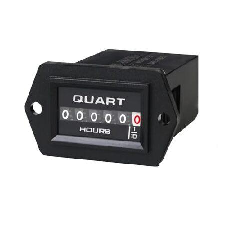 並行輸入 RileyFine AC/DC 機械式アワーメーター バッテリーなしアワーゲージ、表面防水...