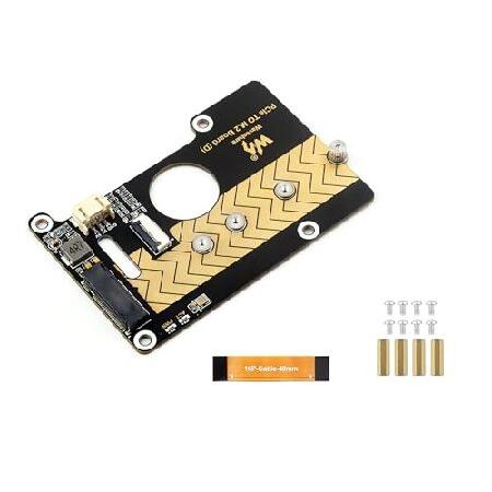 並行輸入 PCIe - M.2 アダプターボード Raspberry Pi 5、PCIe to M....