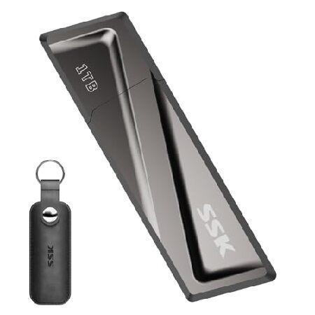 並行輸入 SSK 1TB USBフラッシュドライブ 550MB/秒 USB 3.2 Gen2 USB...