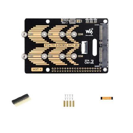 並行輸入 PCIe - 2-Ch M.2 アダプターモジュール タイプB Raspberry Pi ...