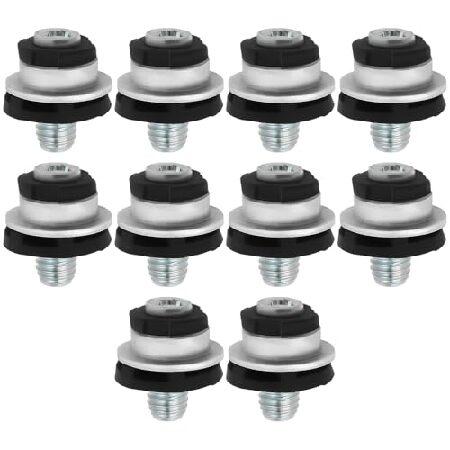 並行輸入 LT Easiyl 10個 ハードドライブ取り付けネジ 8.6x7.6mm M3ハードドラ...