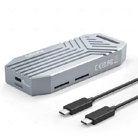 並行輸入 MAIWO 40Gbps M.2 2280 NVMe SSDエンクロージャ、USB4 NV...