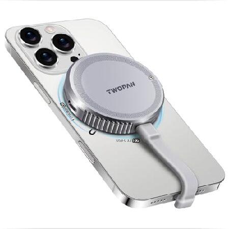 並行輸入 TWOPAN M.2 2230 NVMe SSD Enclosure with Dual-...