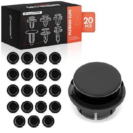 並行輸入 A-Premium ナイロンサイドマッドガード プッシュタイプ リテーナークリップ 20個...