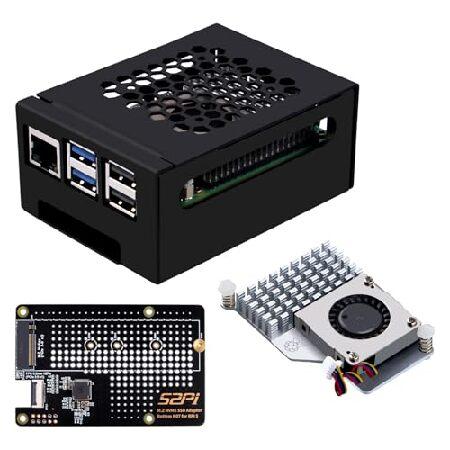 並行輸入 GeeekPi メタルケース N07 PCIe M.2 M-Key NVMe SSD PC...